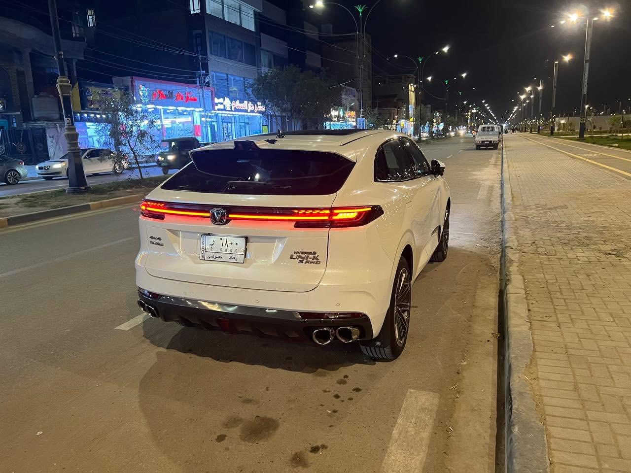 شانجان يوني كي 2024 🚘
🔥 Changan Uni K 2024 🔥

مطلوبه مصرف استقطاع مباشر مقترض وكفيل مصرف

تاخذ صافي وكاله 

السعر/34مليون وبيه مجال 

مكاني/بغداد قرب بسمايه

الهاتف/***********-0770040903

————————————————————————-

الاضافات على السيارة⬇️

شاشات 2اندرويد500$

دوسات كهربائيه جانبيه 500$.         

تخم داش كام

————————————————————————-📃 اليكم التفاصيل الآتية 👇🏻👇🏻

تسجيل DVR اثناء القيادة 

🚘 خليجي 

🚘 ماشية45 كيلو فقط 

🚘 موديل 2024

⚙️ حجم المحرك 2.0L Turbo

⚙️ مرتبط بناقل حركة أوتو 8 نمر

⚙️ يبلغ عزم الدوران 390 نيوتن / متر 

🐎 بقوة 233 حصان 🐎🐎

🔑 مفتاح التشغيل بصمة 

🔑 تشغيل عن بعد 

🪟 بانوراما 

🚗 فتح الصندوق كهرباء 

🚗 دفع رباعي AWD 

‼️ اريل نفكيتر 

📍حساسات أمامية 

📍حساسات خلفية 

💡لايت زينون + LED 

🔦️ بك لايت LED 

🚘 قبضات أبواب شفط

🚘 دخول بصمة ذكي 

🛞 حجم الاطار 265/45R21

🛞 ويل كب 21

🛞 4 دسك

🛞 حساسات ضغط الاطارات 

✨️ اشارة في المرايا الجانبية 

✨️ المرايا قابلة للطي كهرباء 

🌧 ماسحة خلفية 

🎈عدد AIR BAG 6

🚗 هاند بريك كهرباء 

🚗 ا ABS 

🖥 دشبول شاشة ديجيتال 

🖥 شاشة Apple Car play 

📷 كاميرا دوارة 

📷 4 كاميرات 360°

💡الانارة الداخلية LED 

⭕️ مقود جلد حياكة  

🛣 مثبت السرعة Cruise 

🎶 المودات والاوامر الصوتية 

🎶 ا Bluetooth / T YPCE 

🔋شاحن هاتف Wireless 

⚡️مخرج منفذ الطاقة 

🔍فحص نظام السيارة 

🚘 انارة داخلية LED محيطية 

💺تتسع المقصورة ل 5 ركاب

💺المقاعد جلد

💺حركة المقاعد الأمامية كهرباء 

💺 تدفئة وتبريد المقاعد الامامية

💺ذاكرة مقعد السائق

💺تجاوي متحركة 

👶 مثبت مقعد الطفل ISOFIX 

❄️ تبريد شاشة 

❄️ قطعتين تبريد

🚘 أوضاع القيادة Dive Mode 

🧱 أوتو بريك ‼️

 🧱 رادار

⛷️ نظام مانع الانزلاق 

⛰️ نظام نزول المنحدرات 

🥤النظام الصوتي SONY

🚘 دبل اكزوس 

🚘 تطعيم الدواخل ألمنيوم
