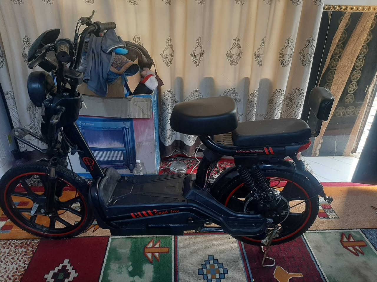 دراجه شحن بطاريات جدد قبل سبوع مشتريهن دراجه جديده سعر ٣٠٠ بيه مجال عنوان بصره حي بغداد المجلس محافظه رقم هاتف  *********** واتساب
