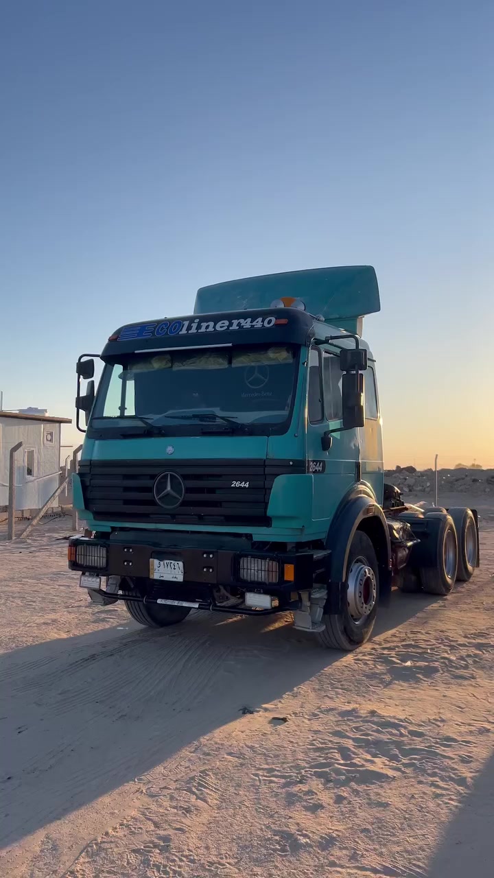 مرسيدس تريلة للبيع موديل 1990 مكينة 44 كير 160 مجموعة نص جيئف رقم بغداد مكفولة المكان كربلاء السعر 340$ وبيها مجال للاستفسار ***********
