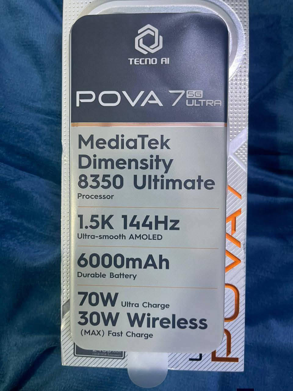 السلام عليكم 
ملاحظة جهاز جديد فتح كارتون سبب البيع عندي عمليه وأريد ابيعه 
جهاز تكنو بوفا 7 الترا للبيع كامل ملحقات وكارتون 
ذاكرة 256 رام 12+12  24 
الشاشه 144هيرتز امولد
نظافة الجهاز فول 
فول مواصفات لون الجهاز ابيض
شحن سريع 70w  
120 فريم ببجي  جدا قوي للألعاب القوية 
السعر 350 السعر ثابت
العنوان بغداد حي النصر
***********
