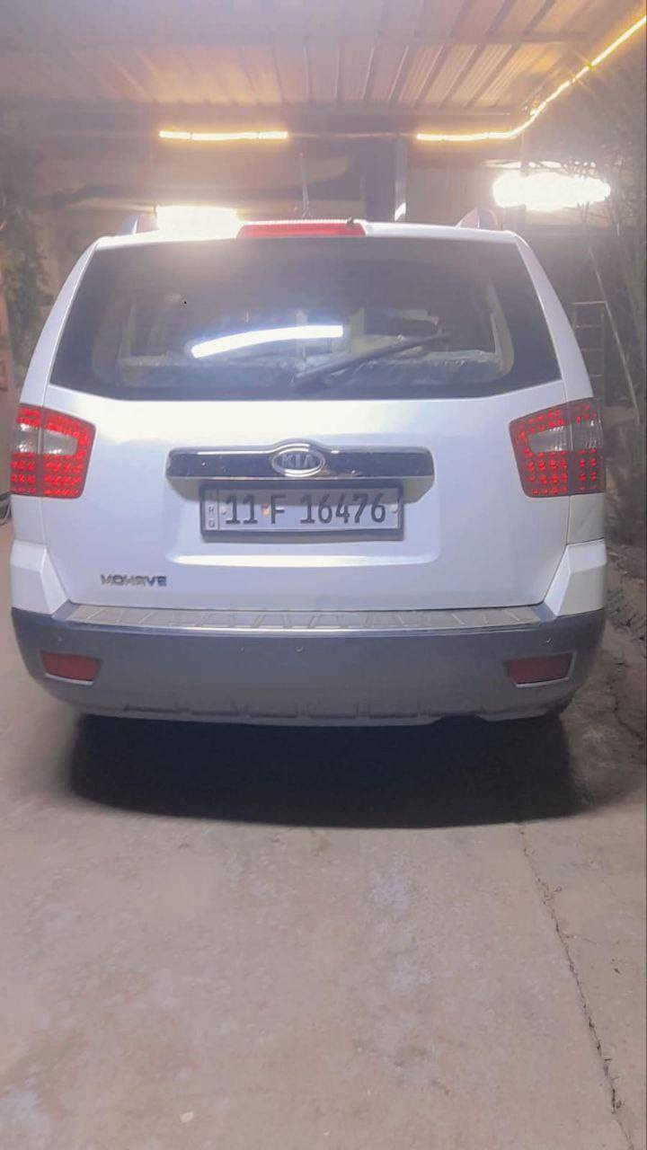 للبيع كيا موهافي موديل 2012 خليجي استيراد خاص  كفاله عامه ماعدا شبر بل جاملغ الامامي وموجود صورته قبل التعمير كير مكينه تبريد مكفول تبريد 3 قطع تحكم جهتين حسسات خلفيه جنطه شفط سلايد روف كشنات مخمل ارضيه جلد تخم تاير جديد رقم بغداد انكليزي باسمي تحويل مباشر السياره جاهزه لاخر حبايه مال بيت للعلم السياره مو فور ويل تو ويل السعر 147 وبيها مجال حك الجيه مكاني بغداد الدوره رقم ***********
