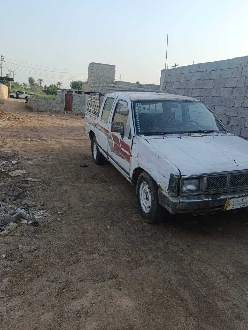 سلام عليكم بيك اب نيسان رقم ذيقار كير مكينه بلباكيت السعر 20العنوان بصره الشمعه قرب جسر سعد الرقم ***********
