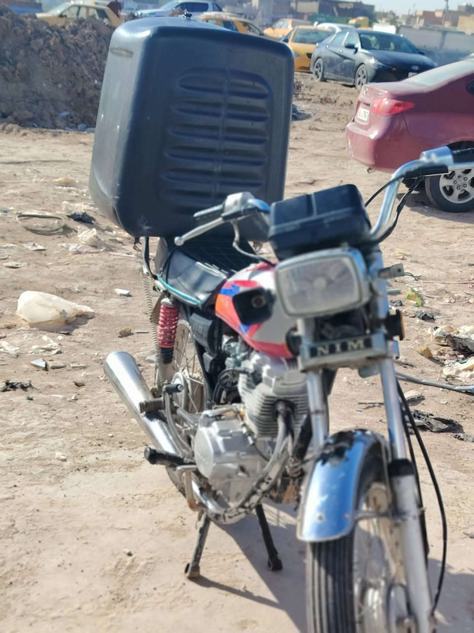 سلام عليكم
نامه متياز موديل 25
دراجه نضيفه خير من الله ممفتوح بيه كلشي ولا مبدل بيه شي تجي تفحص
سعرها 550 بيه مجال ***********
