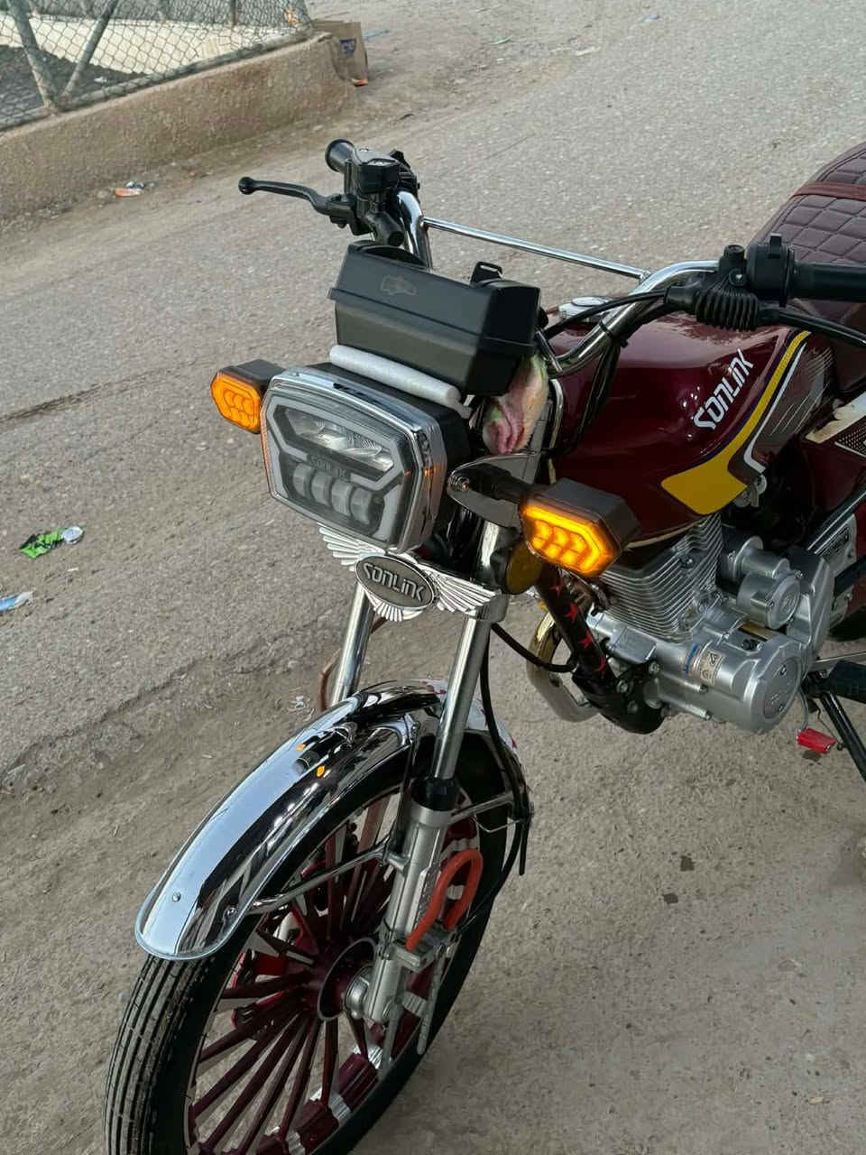 دراجه سونك سيفان 🏍️ ✈️
موديل 24شــ كل 25🏍️✈️
دراجه نضيفه خير من الله🏍️✈️ 
دراجه مابيه اي نقص ✈️🏍️

 ممبدل بيه اي شي بلاديه 🏍️✈️

محرك حجم 150⚙️🏍️✈️

تيارات جديدات 🔘🔘🏍️✈️

دراجه مامتعوبه 🙂‍↔️✈️🏍️

دراجه بلادي ✈️🏍️

السعر 725  بيه مجال 🏍️✈️

مكاني دجيل 📞✈️🙂‍↔️

مو شري لا يتصل ولا يعامل 

الاستفسار ع رقم ***********📞☎️

تواصل واتساب خاص ☎️📞
