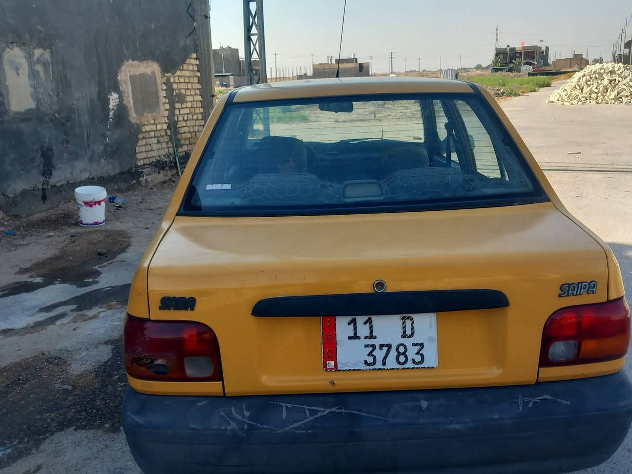 سلام عليكم سايبه موديل ١١ رقم بغداد باسمي ٢٠ وبيها مجال ***********
