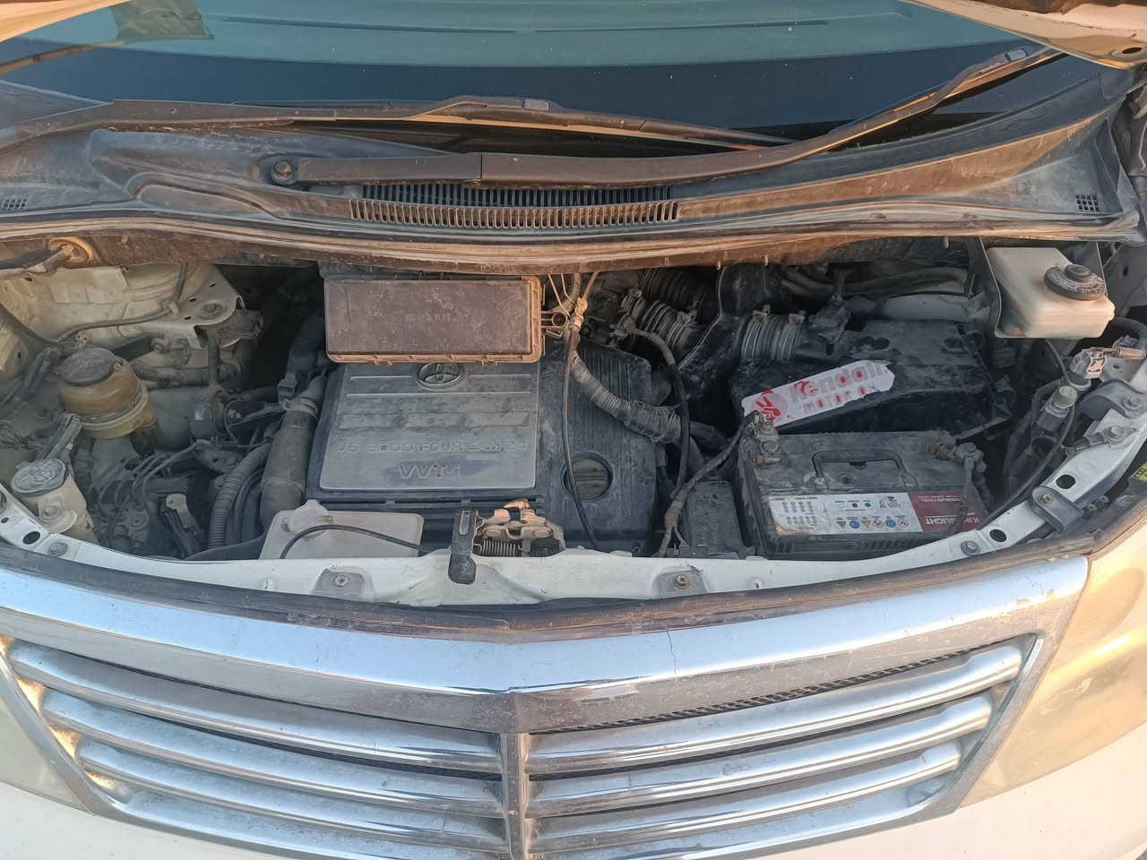 تويوتا الفارد موديل 2002 فول مواصفات 6 سلندر 2 ويل فتحتين وحساسات وكاميرات وجنطه كهربائيه وباب كهربائي دشبول ايسر جديد مو تغليف عتلات الماسحه ولايت ايسر يعني سياره جديده السعر 135 قفل للاستفسار *********** عنوان ذي قار
