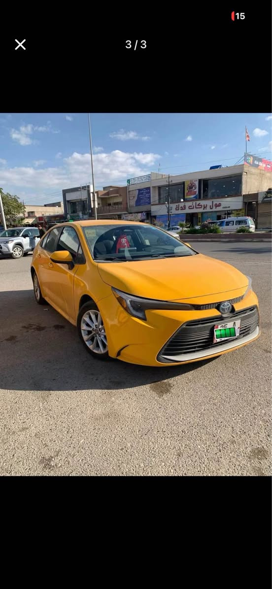 ✅كورلا هايبرد المحرك 18 موديل 23

✅مرقم كامل

✅سنويه بسمي

✅لوحات جديده دولي

✅بيها دفتر بانزين

✅سيارة بيها بس بابين امبدل بلادي ونفس الون شرط والباقي شرط كفاله جهه السايق

المواصفات 

_ سايد بريك بصمه

_شاشه اعطال

_رادار امامي توقف ذاتي

_كروس مثبت سرعه

_تحديد مسار

_مانع تزحلق

_اوتو هولد بصمه

_كامره خلفيه

-تشغيل بصمه 

💲السعر 185 بي مجال بسيط للشراي

🙋‍♂️ *********** كركوك, العراق
