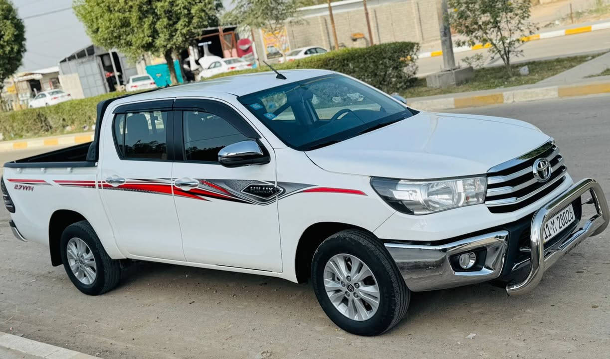 سلام عليكم 
بيكم هايلوكس 2024 SAS ماشيه 60 وضع الشركه جديده كلش بسمي شخصيا ممتعوبه السعر 273$ مكاني بابل - الشوملي الاستفسار على الرقم ***********
