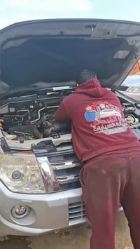 تنظيف الرشاشات • لانسر باجيرو • المنصورة