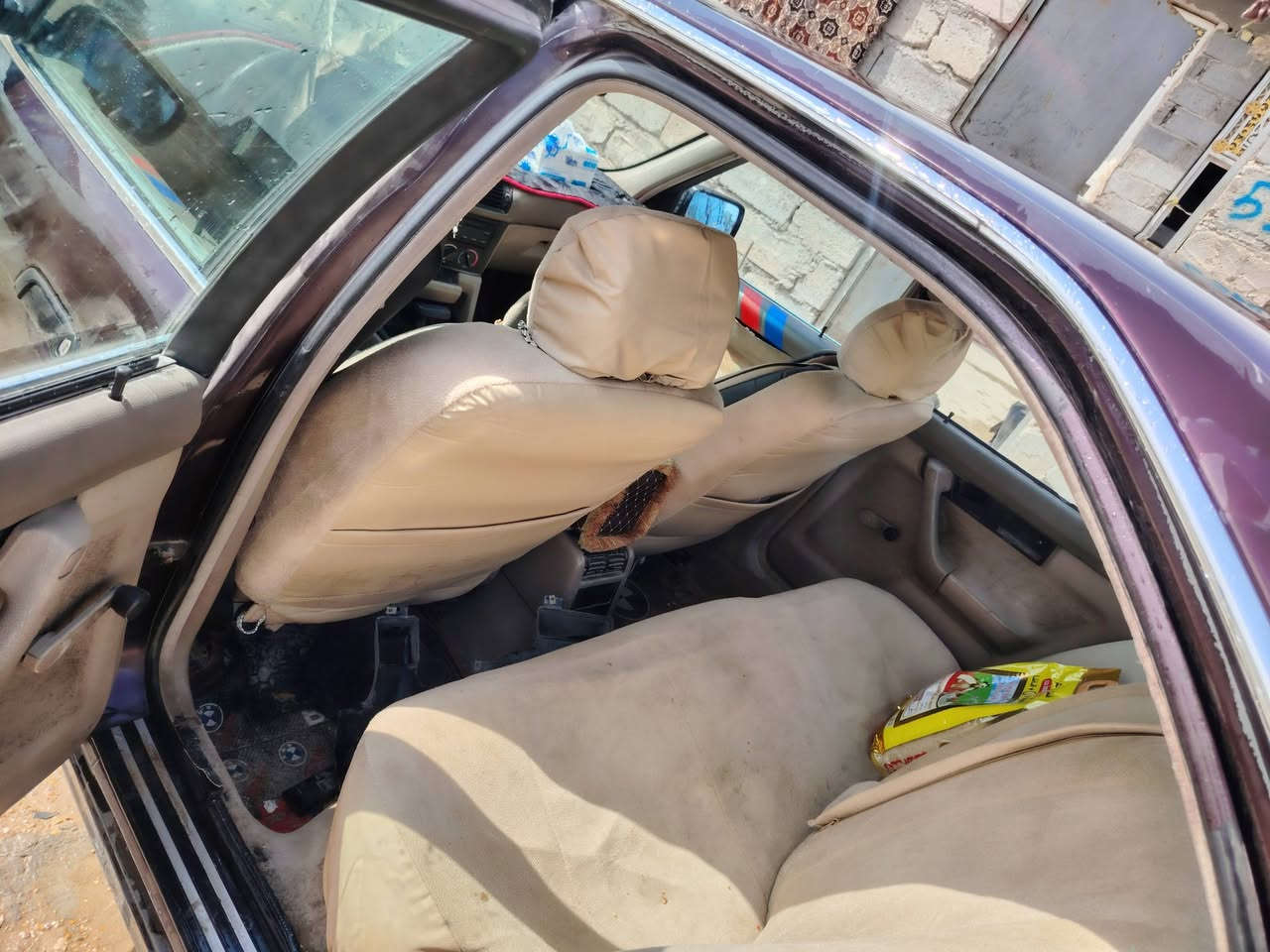 سلام عليكم بي ام ٥٢٠موديل ٩٤ اصل محرك وكير وصدر شرط مصبوغه عام مكفوله من ضربه ول معجون رقم الانبار جديد هزه جديده ***********
