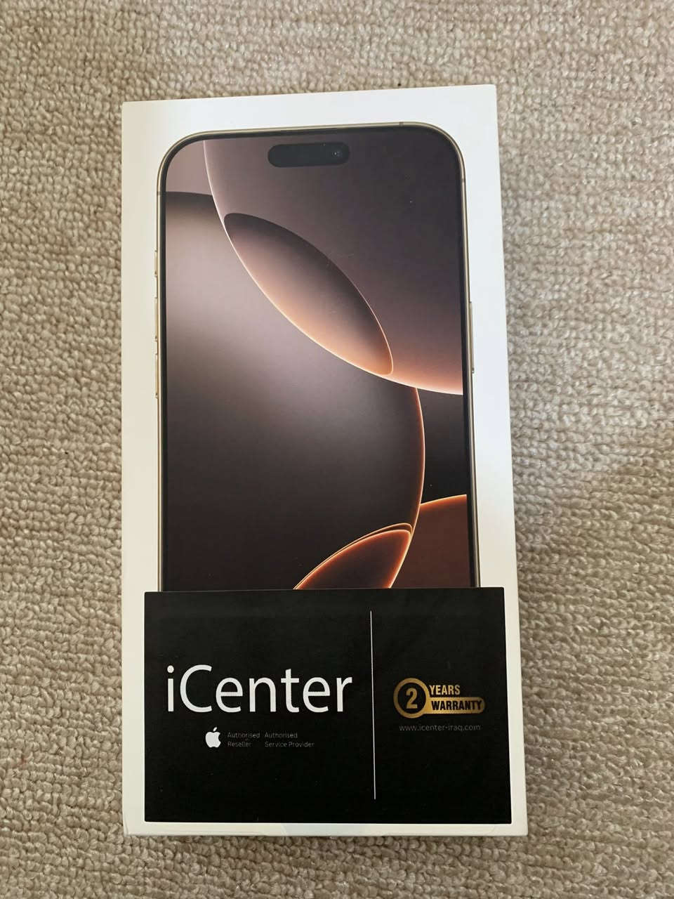 ايفون ١٦ برو ماكس لون صحراوي ذاكرة ٢٥٦ ..تك سيم شرق اوسط.. الجهاز كانه ما مستخدم..السعر ١,٤٠٠ قفل ما عندي توصيل اي استفسار خاص او واتس اب ***********
