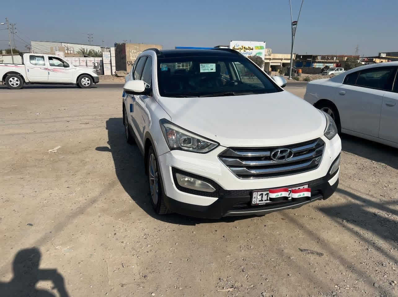 اللهم صل على محمد وال محمد
للبيع سنتافي خليجي 

موديل ١٥ 

فول مواصفات 

مكينه سته سلندر   ماشيه ١٦٠ 

مبدل بيه كازكيت فقط كفاله من التنقيص والتبخير 

سيارة كفاله من الضربه والدعمه والصبغ والفتح 

بيه بس بارد 

رقم بغداد 

تخم تاير جديد حداده جديده 

السعر ١٧٥ وبيه مجال بسيط 

واذا اكو مرواوس 

بصره قرنه 

***********
