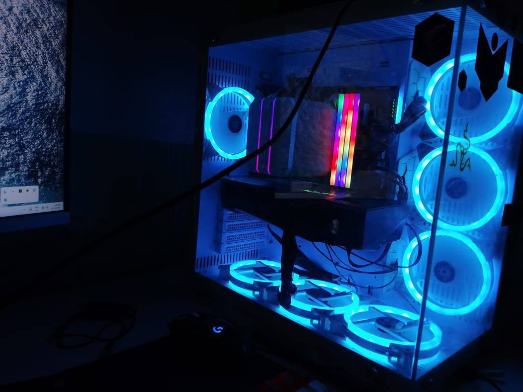 CASE XIGMATEK AQUARIUS PLUS WHITE 7FAN RGB
@الجميع
M B ASUS B560M-PLUS TUF GAMING WIFI 1200 LGA

CPU Ci7 11700 2 5/16M 8C 1200 TRAY

FAN COOLING AIR ALSeye M90 WHITE

RAM ddR+ kiT 2X8GB 3733 GIGABYTE AORUS WITH DEMO

sSD 128 GB LEXAR SATA

H.D S¥S 1.0 TB NEW

VC NVD GIGABYTE RTX 3070 AORUS MASTER LHR 8/ 256

PSU SEGOTEP PCIE5 750 ₩ S0PLUS GOLD BLACK

SW WINDOWS 11 PRO STICKER F

***********
