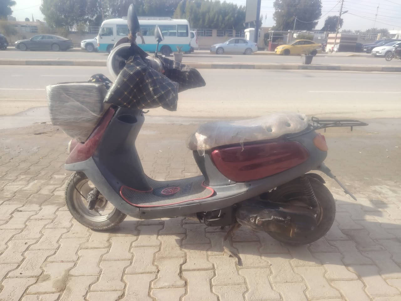 السلام عليكم دراجة منغولي للبيع دراجة حلوه ونظيفة ومامفتوحة تجي تفحص  سعره 300/ ***********
