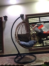 مـرجوحه عش العصفور نضيفة مع الدوشك مكان بغداد الكرخ السعر 90 وبيهه مجا...