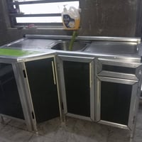 سنك مطبخ • نضيف • الإسكان الصناعي