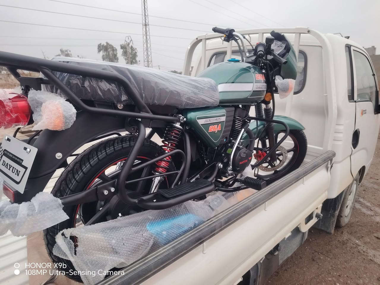 السلام عليكم 🙋🏼
دراجه دايون نفخ موديل
لون مميز زيتوني 
2026 سكنر 
دراجه شد صندوك زيرو عداد صفر
 👌
كهربائيات كلها شغاله + سلف هندر
السعر (مليون و 650 )وبيها مجال بسيط 
للاتصال ‭***********
العنوان بابل محاويل
