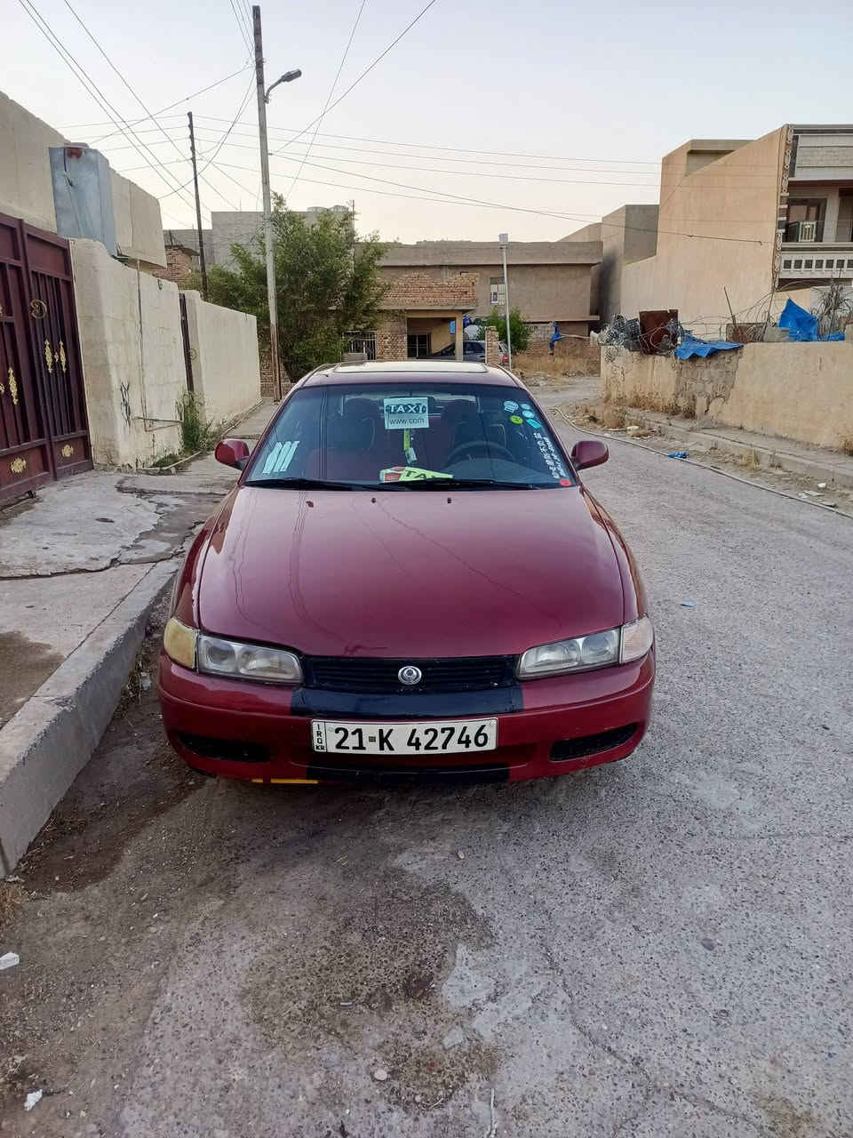 السلام عليكم مازدا 95كير عادي رقم دولي جديد وهزه جديد بس اتحول تبريد تدفئه مكينه كير صدر كله مظبوط السياراه مصبوغه عام بدون حادث قوي السعر 44مكانها تكريت للاستفسار ***********
