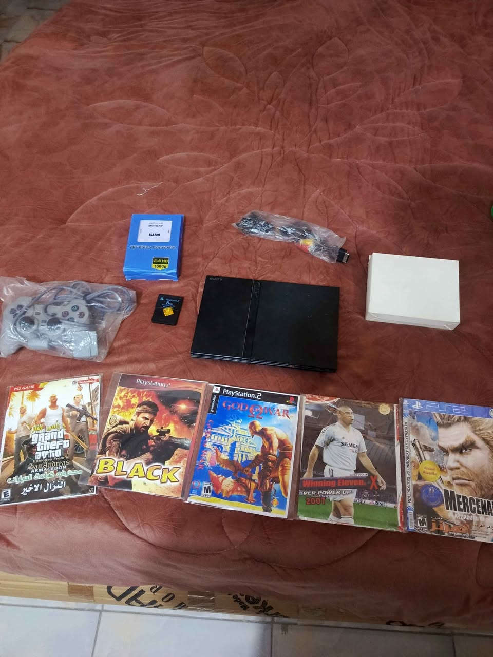 السلام عليكم... 
بلي 2 للبيع السعر50 الف 
نظيف جهاز شغال فري ريجن شغل قرص و فلاش و وهارد..  العنوان: بغداد الشعله 
رقم الهاتف ‏: ‪***********‬‏ بغداد, العراق
