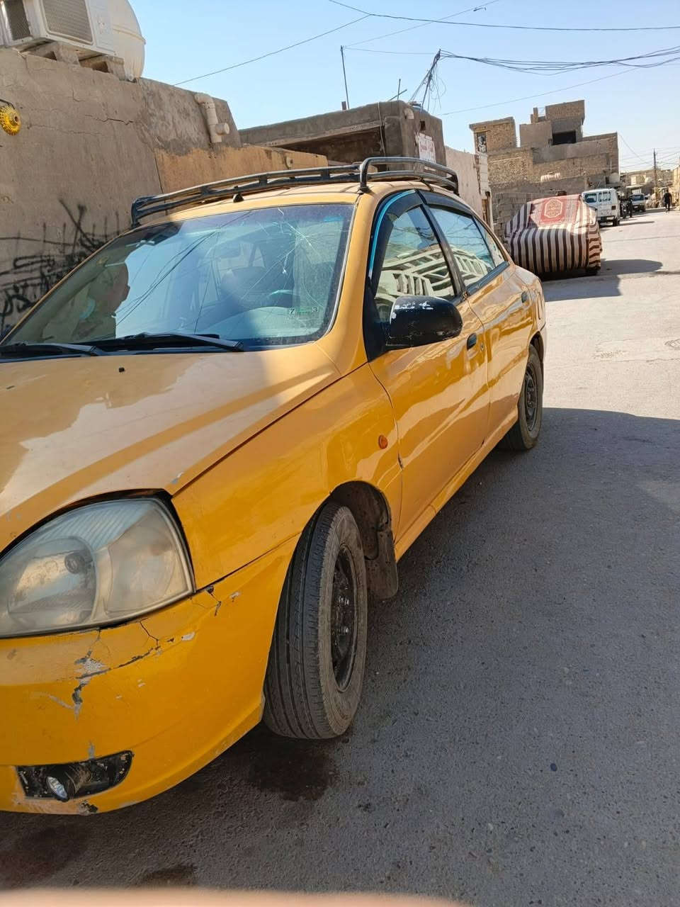 السلام عليكم ريو ٢٠١٠ بغداد بسمي سيارة جاهزة من كلشي تبريدها خير من الله ومصفرة  هيئة وغرامات بس بيها محركها طلع بيه صوت  ابيع كايمه محركها مسكر وتعهدلك بالباقي سكني بغداد السعر 30 للتواصل ***********
