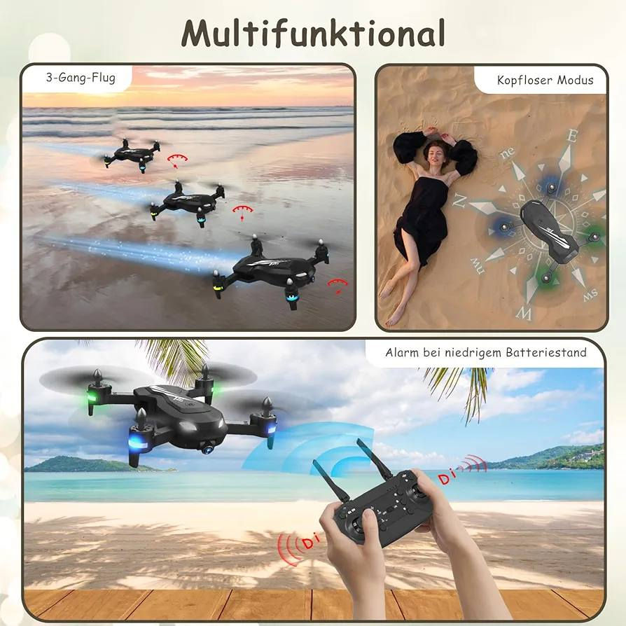 طائرة T26 بدون طيار مزودة بكاميرا 1080 بكسل - طائرة رباعية المراوح قابلة للطي يتم التحكم فيها عن بعد بتقنية FPV مع بطاريتين، ووقت طيران من 26 إلى 30 دقيقة، وقلب ثلاثي الأبعاد، ومستشعر جاذبية، ووضع بدون رأس، وزر تشغيل/هبوط واحد - مثالية لـ


**إذا كنت صاحب هذا الإعلان وتريد حذفه لأي سبب، رجاءا أرسل رسالة إلى الدعم الفني**