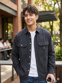 قميص شبابي • خامة جينز أصلي • موسم العيد