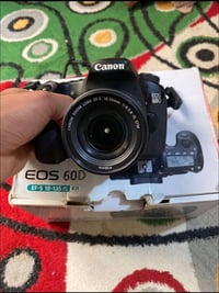 كانون 60D • عدسه 18-55 • جديدة كلش