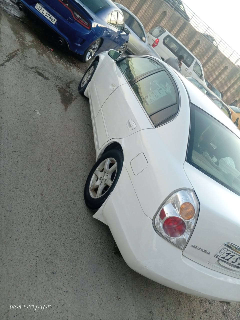 البيع نيسان التيما الفين 2005  رقم بغداد تحويل ثاني يوم محرك الفين وخمسميه 2500 مصبوقه عام جماليه بيه جاملق الخلفي بدون دواخل سعر 63 بيه مجال ***********
