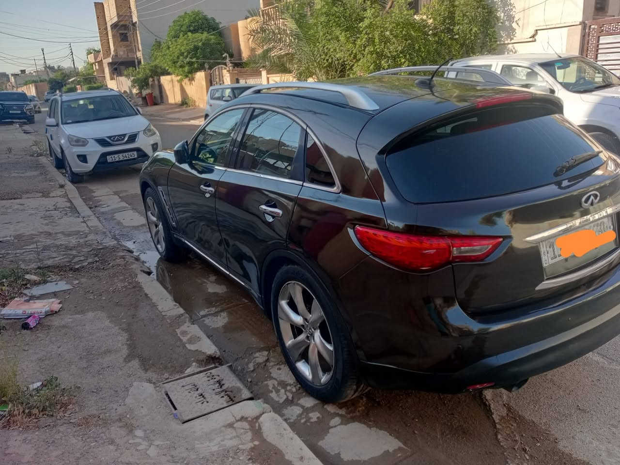 بيع أو امراوس انفنتي موديل ٩ وارد أمريكي حادث جاملغ أمامي أيمن رقم بغداد دولي بسمي هزة جديدة FX35 محرك ٦ سلندر حجم ٣٥٠٠ تبريد قطعتين تحكم استرين شفتات استرين مري شفط كشنات جلد تدفئة تبريد ٤ كامرات مراقبه رادارات حساسات خلفيه امامية فتحة سقف بصمة باب وتشغيل بصمة صندوك شفط تخم تاير صدر أمامي خلفي ممتاز جانت جاردة أني صبغته احزام بدون دواخل بيه اهواية موصفات السعر على خاص او اتصل ***********

