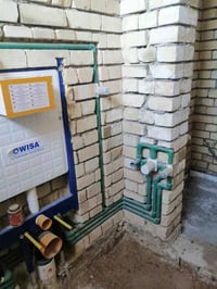 سبع البور • سباكة مياه • تركيب كيزر