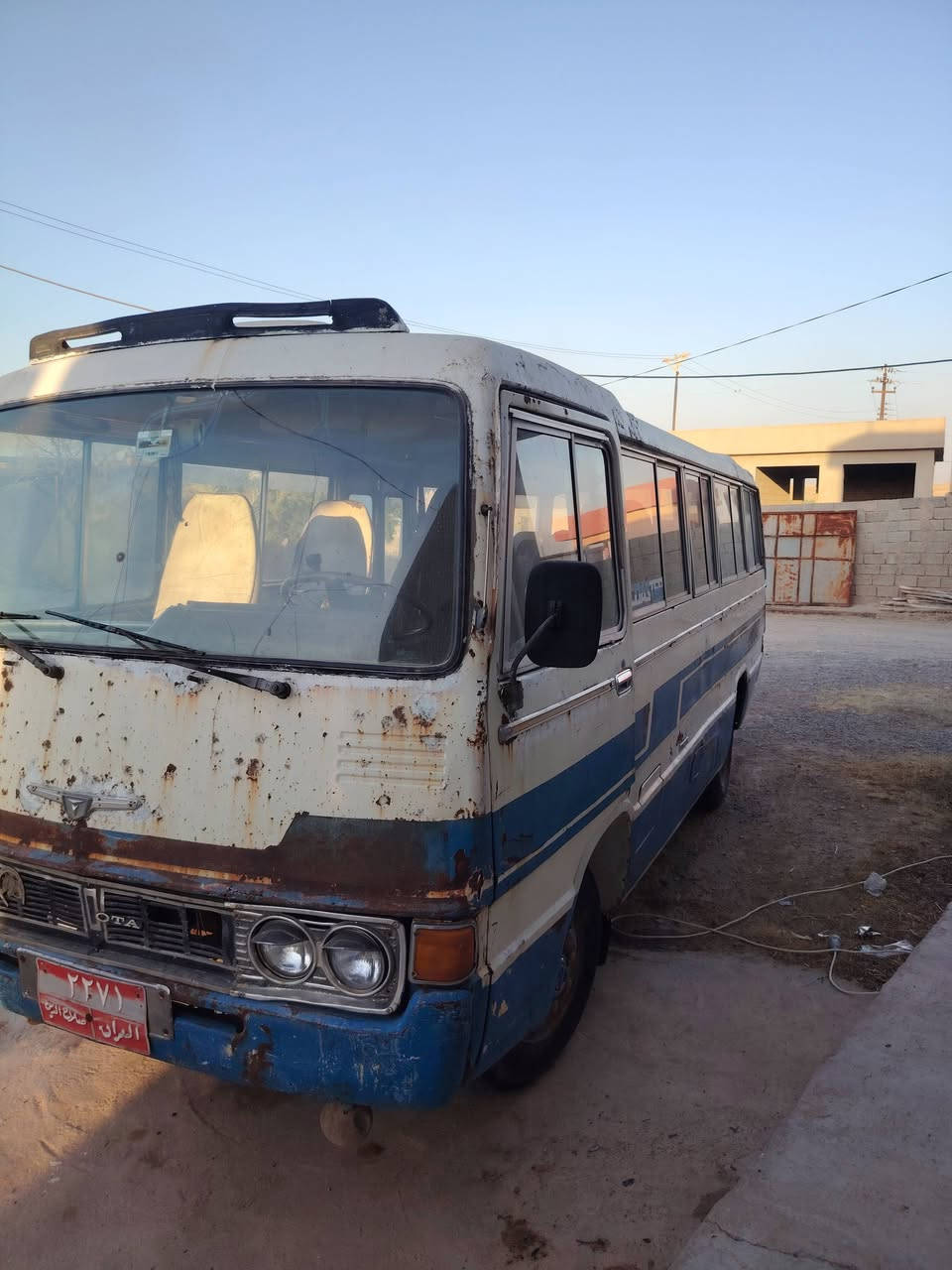 🚍 للبيع | كوستر موديل 1982
للبيع كوستر موديل 1982 بحالة جيدة.
✅ شرط الوكالة: المحرك، الكير، الأكسل، والكهربائيات.
✅ مصفّرة نقابة.
✅ تحتوي على حصة كاز.
✅ السنوية منتهية.
✅ رقم التسجيل: صلاح الدين.
✅ الغرفة نظيفة ومرتبة من الداخل.
✅ الأرضية مدوشمة.
💰 السعر: 4,500,000 دينار عراقي (أربعة ملايين ونصف)، وبيها مجال .
📞 للاستفسار: ***********
الله يبارك للبائع والمشتري
