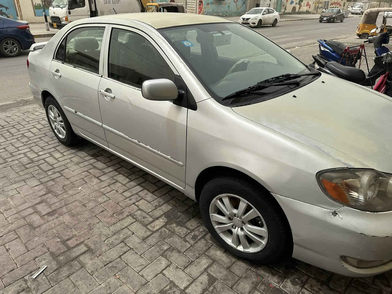 السلام عليكم من رخصت الادمن كورلا نحله ٢٠٠٧وارد امريكي ليبل واحد عده الجاملغ الايسر الامامي مبدل السياره مصبوغه سابقن وجارده كلها تخم تاير تبريد صدر امامي خلفي جديد داخله كله ابلادي كهربايت كلها شغاله مكينه كير خير من لله ١٨٠٠بسمي رقم انكليزي السعر ٨٥مجال بصيط مكاني بغداد الحريه ***********
