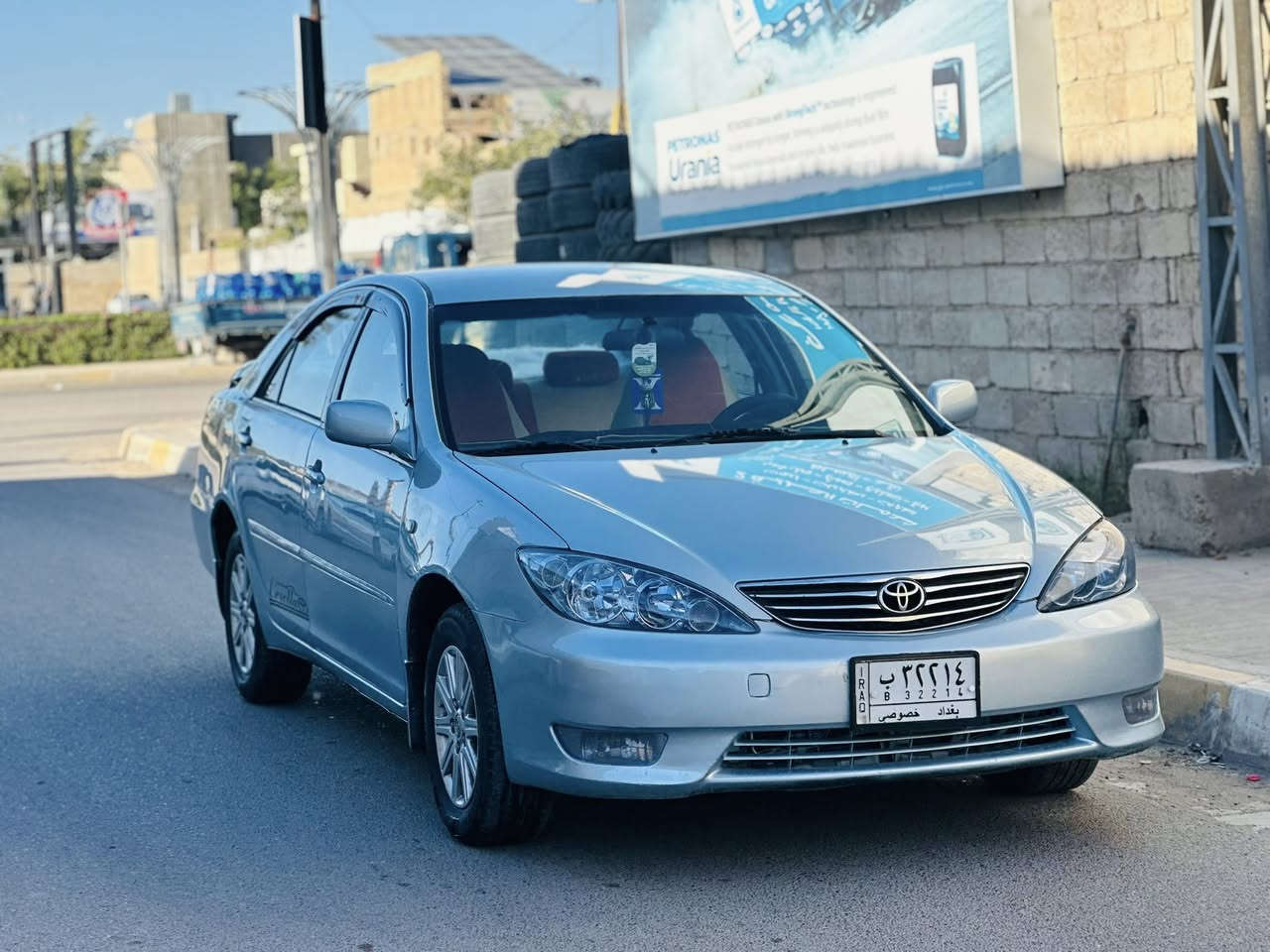 السلام عليكم.   للبيع كامري.   موديل2005
رقم بغداد.   مشروع وطني.     تحويل مباشر 

خليجي.    محرك.  2400.    كير.   محرك
صدر.  تبريد.    جاهزه من كلشي.   شرط الفحص

صبغ  عام اثر جراد.  تصوير موجود قبل صبغ

مكاني. الأنبار.  الفلوجه.  
السعر.   105. $ وبي مجال 

رقم هاتف.   ***********
