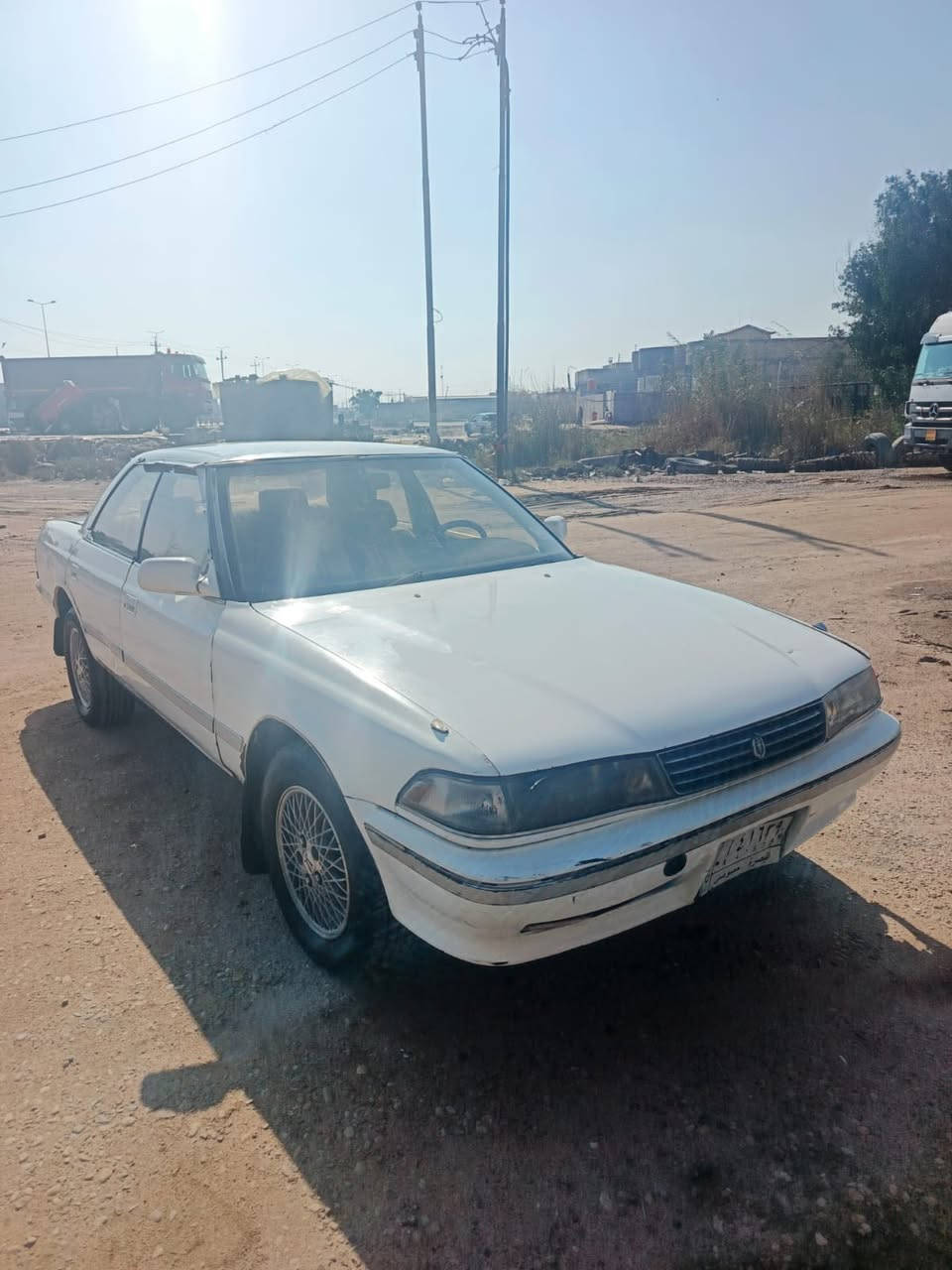 سلام عليكم هاذه السيارة لبيع مارك كصيف  كير او مكينه ونجي خير من الله  مكان البصرة شرط التحويل  السعر 32 ورقة او بيها مجال حك الجية  . رقمي لاستفسار *********** مكلف بل نشر هاذ رقم راعي السيارة
