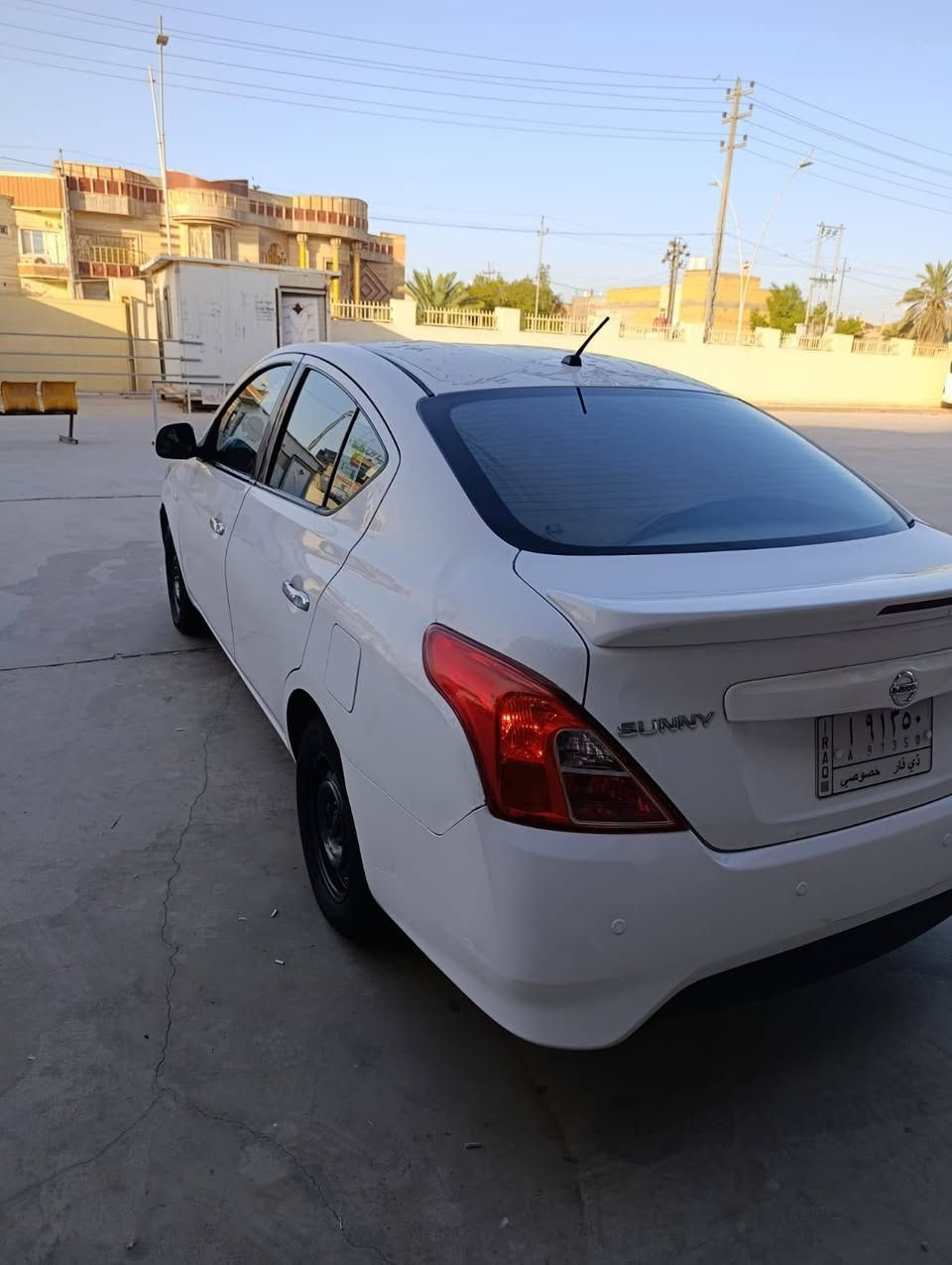 نيسان سني ٢٠١٩ حره بسمي تحويل ثاني يوم رقم ذي قار مكفوله بيه بارد خفيف جاملغ الوره وقبق الجنطه مطبع فقط

✅ادمه عامه للسياره صار شهر يعني جاهزه مابيه نقص برغي

✅حداديه جاهزه وره والكدام

✅تخم تاير وباتري جديد

✅مكينه كير تبريد ثلج تخم نوزلات وبلاكات وعبوه كامل جديده

✅راديتر جديده ومنضومة ماي كامله 

✅دوشمه عامه ارضيه وكشنات

✅شاشه اندرويد الحجم الكبير

✅يدات نيكل

✅حساس خلفي

✅تحكم ستيرن

العنوان //ناصريه صالحيه شارع العروبه

***********

السعر//١٠٧ وبيه مجال
