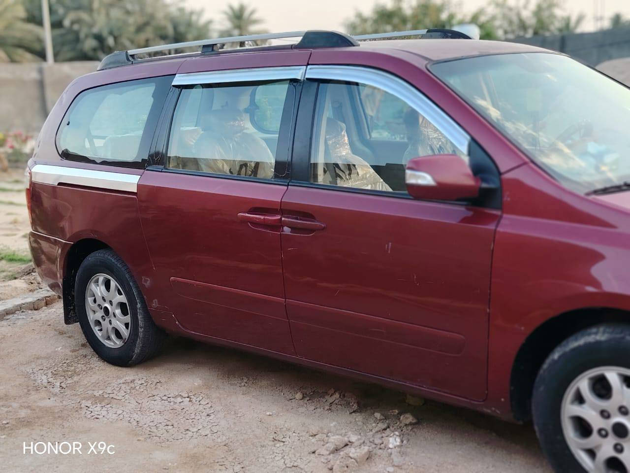 سيدونا مديل 8وارد امريكي ضربتهة الجاملغ الخلفي
*********** مكانها الديوانية اقضاء الحمزة الشرقي جاهزه من كلشي بسمي دولي السعر ١١٥بيها مجال شراي يتصل

