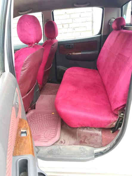 السلام عليكم بيكم هايلوكس موديل 14رقم بصره مشروع وطني السيارة جاهزة تخم تايرات حداديه من الطول للطول ترايها وين متريد بيها طخات بسيطه موظربة عنوان بغداد مدينة الصدر السعر 21الف دولار وبيها مجال بسيط ***********
