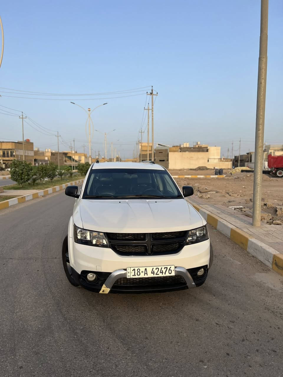 سلام عليكم دوج جورني كروس رود
الموديل   2018 
حجم المحرك 6 سلندر 3600 
رقم بابل الدولي 
مواصفات 
بصمه 
تشغيل عن بعد 
تبريد ٣ قطع 
7 راكب 
 مثبت سرعه
لايت زنون 
شاشة معلومات والاعطال 
حادثها بنيد وصور الحادث بالمنشور والسونار
السعر 145 وبيها مجال 
العنوان الناصريه مركز المدينه 
***********
