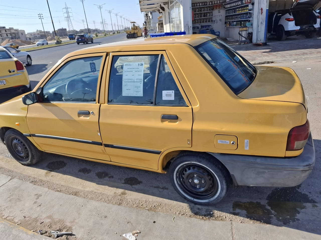 سلام عليكم سايباموديل 2017 رقم بغداد دولي مصفره هيئه وغرامات  تحويل مباشر سنويه ل2028  شواصي جديده بيه جاملغ مبدل حداديه جديده محرك بيه بدايه تبخير كير جديد مكان كربلاء  سعر ٤٣ وبيه مجال بسيط ***********
