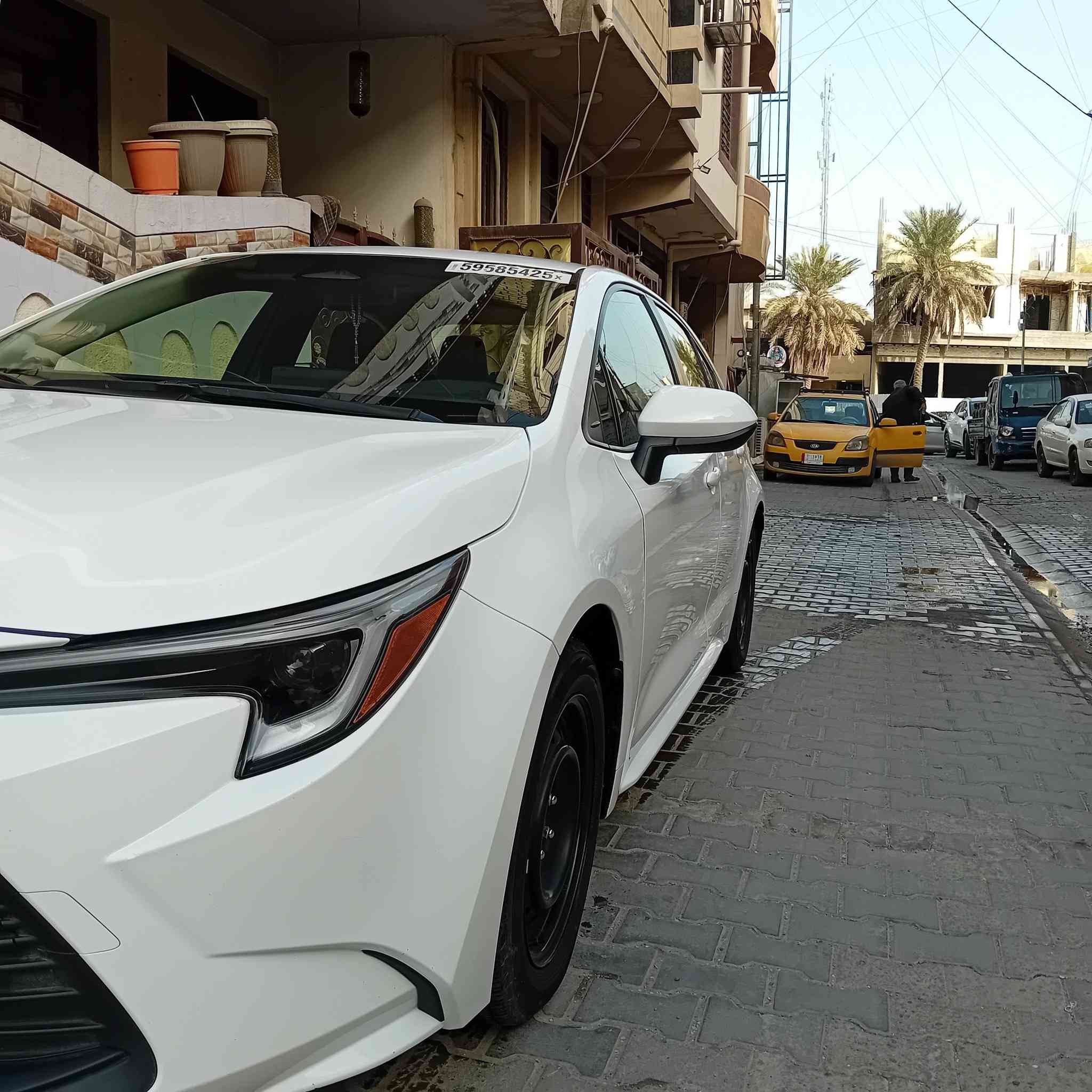 2024Toyota Corolla LE هايبر
وارد امريكي 
كورلا2024هايبرد مرقم بغداد باسمي لون ابيض
 وارد امريكي ياباني اصلي   بدون ايرباك
حادث  صندوق قبق الجنطه مصلح ومصبوغ نفسه  بنيد بي  بارد صور الحادث  مرفقه بل منشور
عداد: 37500 الف ميل قابل للزياده
مكينه ١٨٠٠ المرغوب
المواصفات: 
مفتاح سويج
داخل اسود
ويل16 اسود
4 جام اوتو
لدات لايت
لايتات زينون
سايد بريك دكمة + اوتو هولد بريك ذاتي عند التوقف
رادار امامي بريك ذاتي + قيادة تحديد مسار
شاشة كبيرة
كاميرا خلفية دوارة 
اندرويد اوتو + كار بلي نفيكيشن و
تحكمات ستيرن
مثبت سرعة
سياره جديده ولا كلوب مشتغل بدشبول 
مكاني بغداد الاعظميه
للاستفسار اتصل وتساب
***********
