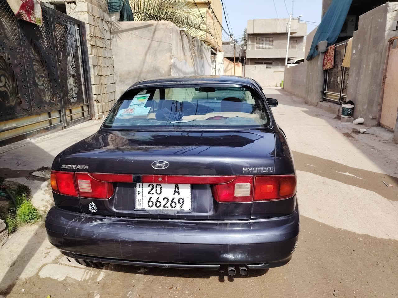 اسلام عليكم ورحمة
رمضان كريم علينا وعليكم

سوناتا تو للبيع رقمها
ديالى رقمها الدولي الحد 30
السياره ابسمي نضيفه بس الضربه بصيطه موضحه أمامكم سياره مالت جناي َحلوه كامله مكمله نقصها بس صبق البنيد الي موضحه أمامك والشباك مالت الدعاميه اذا اكو مراوس ونطي فرق عادي السياره كلشي مبدل بيها من دينمو وباتري وفيت بم الصلي وكهربايات كامله وصدر كامل حداديه كامله
نقصها بس تدفف وتبريد بس الباقي كله كامل تايرار تخم كامل منزلها ونزلات وبلاكات كامله السياره جاهزه من كلشي

سعرها 45وبيها مجال بصيط  ويسمى اميت متريد احولك التصال ***********
اذا مراوس بسياره نضيف ونطي فرق هم عادي
