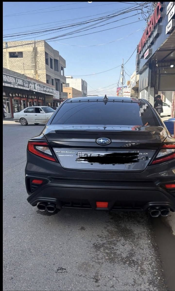 سوبارو موديل 2022 wrx بدون ضرر بدون صبغ كير عادى رقم دهوك جاهز *********** للبيع
