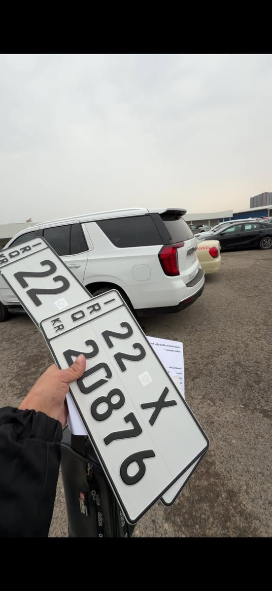 جمسي يوكن 2024 كصيره slt
السياره فول مواصفات للاخير
بانوراما 
فور ويل محرك 5300  
8 سلندر
كشن سياحي مع تدفئه وتبريد وخزن ميموري 
داتا شو 
ماشيه 20 الف 
اربع كامرات 
شاشه دجتل
مري قلاب 
ويل كروم 
رادارات امامي خلفي جانبي 
داخل بيجي
جنطه كهرباء
السياره حادثه بس بنيد والجاملوغات مفتوحات ونفسهن مشدودات حته الايتات نفسهن مصبوغ فقط البنيد 
رقم اربيل باسمي ومضلل بلسنويه 80%
مكانه بغداد صليخ  سعر 47000$
***********
