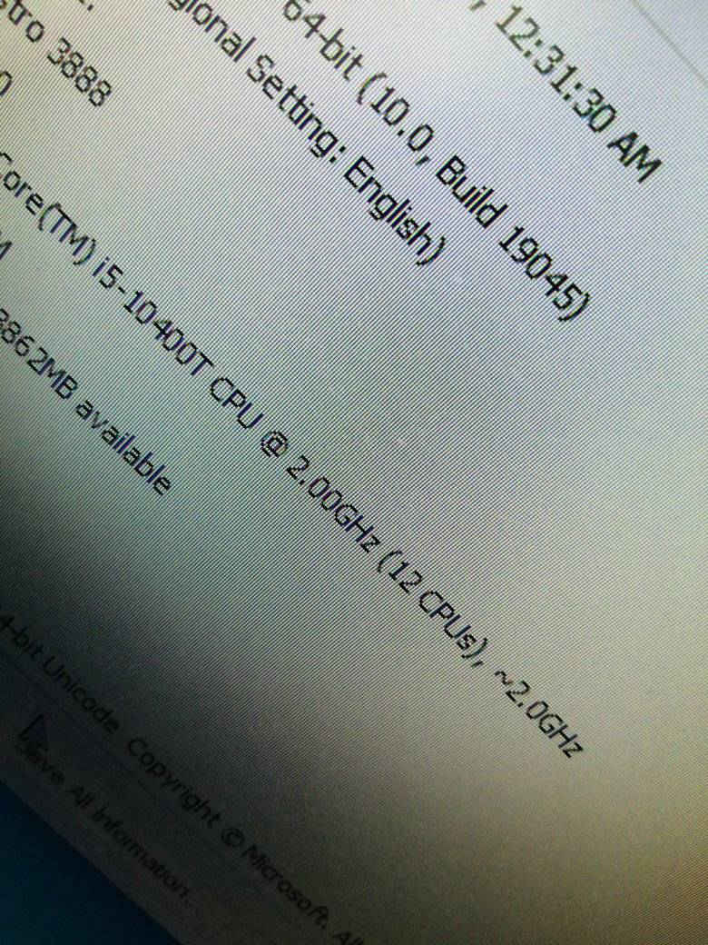 تحية طيبة
اخواني الاعزاء متوفر حاسبة سستم dell vestor حديث جيل عاشر 
جدآ نظيف
المواصفات 
المعالج core i5 10400T 
12 cpus 
الرامات 8gb ddr4 
الهارد ssd 256 gb 
معالج رسومات داخلي.
واي فاي مع بلوتوث داخلي بلادي  
منصب ويندوز 10 برو 
الشاشة من hp حجم 20 نظيفة 
ماوس وكيبورد من hp 
مع الكيبلات والماوس باد 
السعر 325 الف


**إذا كنت صاحب هذا الإعلان وتريد حذفه لأي سبب، رجاءا أرسل رسالة إلى الدعم الفني**
