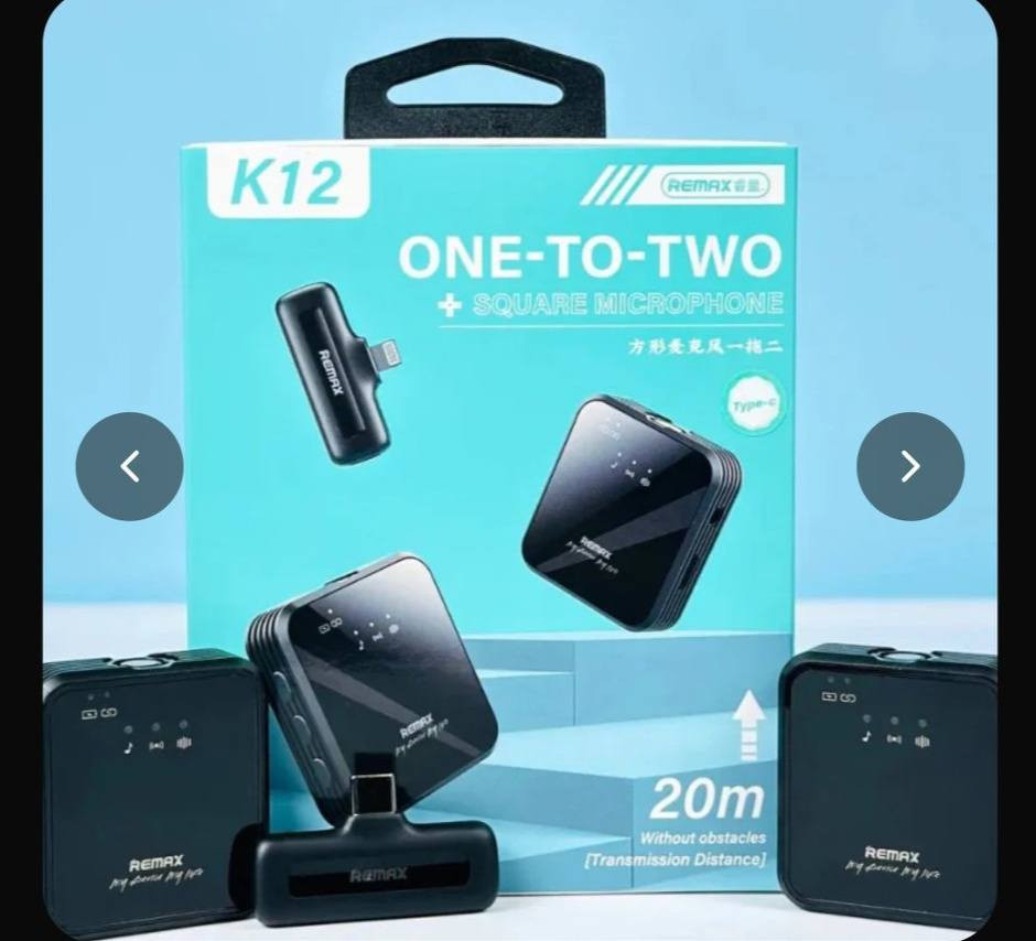 🎤 صوتك هو هويتك.. خليه أوضح مع REMAX K12! 💎
​لكل صناع المحتوى، أصحاب القنوات، وعشاق الـ Vlogs.. تعبت من ضوضاء الشارع أو الصوت البعيد؟ صفحة الياقوت الأحمر جابتلكم الحل المثالي والأكثر طلباً!
​Remax K12 One-To-Two Wireless Microphone 📡
​مجموعة المايكروفونات اللاسلكية الاحترافية التي تجمع بين الأناقة في التصميم والأداء الجبار.
​ليش تختار REMAX K12؟
​نظام 1+2: يأتي بقطعتين إرسال (مايكين)، يعني تقدر تسوي مقابلات أو حوارات بصوت نقي جداً للطرفين.
​مدى إرسال واسع: يوصل لغاية 20 متر بدون عوائق، تحرك بحرية وصور براحتك.
​عزل ضوضاء ذكي: تقنية متطورة لتقليل الضجيج المحيط والتركيز على صوتك فقط.
​توافق كامل: متوفر بمنفذ Type-C وأيضاً Lightning ليناسب جميع أنواع الهواتف.
​تصميم عصري: شكل مربع "Square" صغير وخفيف الوزن، يضيف لمسة احترافية لملابسك أثناء التصوير.
​💰 السعر المفاجأة:(أفضل قيمة مقابل أعلى أداء في السوق)
​للطلب والاستفسار:
📍 تواصلوا معنا عبر رسائل الصفحة مباشرة.
📞 أو عبر الواتساب (بالضغط على زر المراسلة في الأسفل).
​🚚 خدمة التوصيل متوفرة لجميع المحافظات!
​الياقوت الأحمر.. جودة تليق بك. ✨
​#Remax #K12 #مايكروفون #صناعة_محتوى #تقنية #الياقوت_الأحمر #تخفيضات #العراق


**إذا كنت صاحب هذا الإعلان وتريد حذفه لأي سبب، رجاءا أرسل رسالة إلى الدعم الفني**