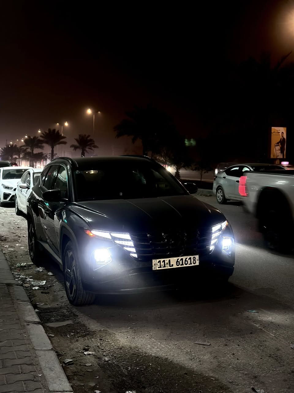 � للبيع: هيونداي توسان هايبرد 2022 – فول لمتد وارد أمريكي 🔥

 • اللون: زيتي/زيتوني
 • المشي: 60,000 كم
 • الفئة: لمتد فول بأقوى المواصفات

أهم المميزات:

 • 4 كاميرات + رادار أمامي وخلفي
 • بانوراما كبيرة + صندوق خلفي كهربائي
 • شاشة تدعم CarPlay و Android Auto + 3 ثيمات قيادة
 • شفتات ستيرن + مبدل كير + زر أوتوماتيك كامل للسائق والراكب
 • 4 أنظمة قيادة: Eco – رياضي – Smart – Snow
 • تدفئة وتبريد للكشنات الأمامية والخلفية
 • نظام الطوارئ الذكي: يضغط بريك تلقائي عند وجود خطر أمام أو خلف السيارة
 • تحكم كامل عن بعد من البصمة (تشغيل، إطفاء، قفل/فتح، تكييف، حركة قصيرة للسيارة للأمام والخلف للپارك)
 • هايبرد قوي يصل لمعدل 740 كم فعلي
 • إطارات 20 – خزان 50 لتر
 • وارد أمريكي، نظافة ممتازة، وأقوى تجهيزات فول لمتد

💰 السعر: 210$

📞 للتواصل مباشرة: ***********
