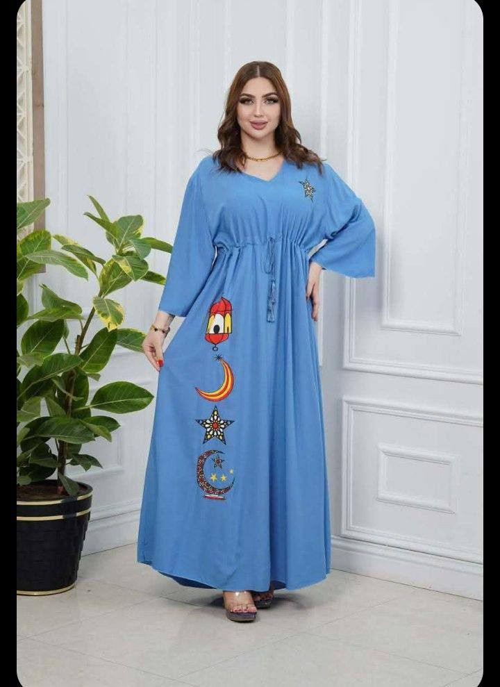 موديل رمضاني 🌙
✅ دشداشة نسائي 

✅الخامه كشمير مطعم بالستراس درجه اولئ

✅القياسات  2XL.  3XL  4XL. 5XL

✅سعر 13الف


**إذا كنت صاحب هذا الإعلان وتريد حذفه لأي سبب، رجاءا أرسل رسالة إلى الدعم الفني**