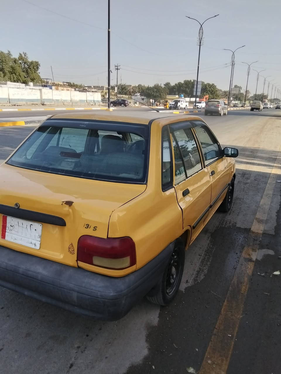 السلام عليكم ورحمه الله وبركاته
سايبا موديل 2014
 السعر 25 مصفره هيئة وغرامات السنويه لل 2027 مشروع وطني تحويل مباشر 
  باتري جديد سلف جديد باور جديد  تخم تاير جديد وكل كهربائيات شغاله
شواصي حلوات 
مكان السياره بغداد مدينة  ***********
