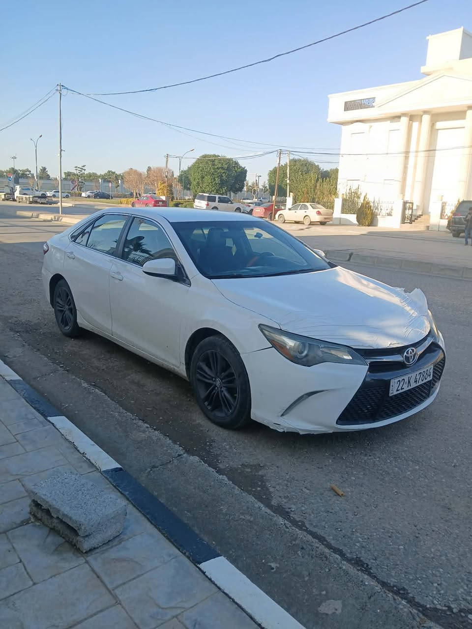 للبيع تويوتا كامري XSE موديل 2016
Camry XSE 2016
(وارد أمريكا  - ماشية 156 ألف ميل - أبيض - صبغ 4 قطع
نظيفة جداً- مكينة وجير بشرط ممتاز - لايتات زينون - نص الجلد - التدفئة الجلد الشغالة - شاشة و كاميرة الخلفية) 

 ***********
