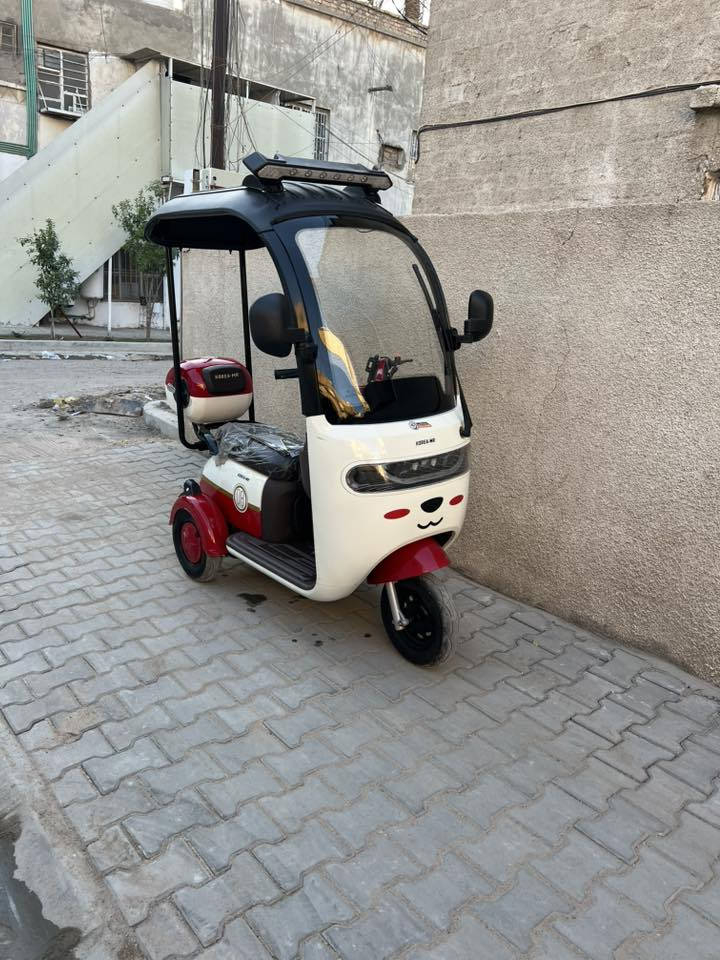 سلام عليكم شباب دراجه شحن اللبيع نوع تكتك ثلاث عجلات دراجه زيرو مستخدمه شي بسيط كلها كامله وجاهزه وكل نقص مابيها ع فحص  بحالت وكاله بعدها  
بطاريات 5دبل
تشغيل عن بعد 
جهاز انذار
 بيها مواصفات بعد 

السعر 750 وبيها مجال. متعرف سعرها اتأكد من سعرها يله تتصل  
ا

اي استفسار اتصال 

***********

مكاني بغداد الاعظميه
